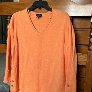 Marble 3/4 Length Pullover Sweater